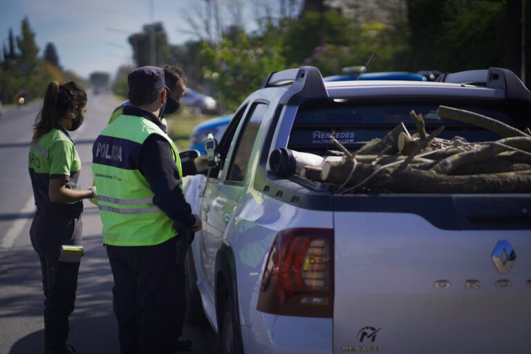 La Secretaría de Seguridad Vial realizó durante el fin de semana procedimientos de control y prevención