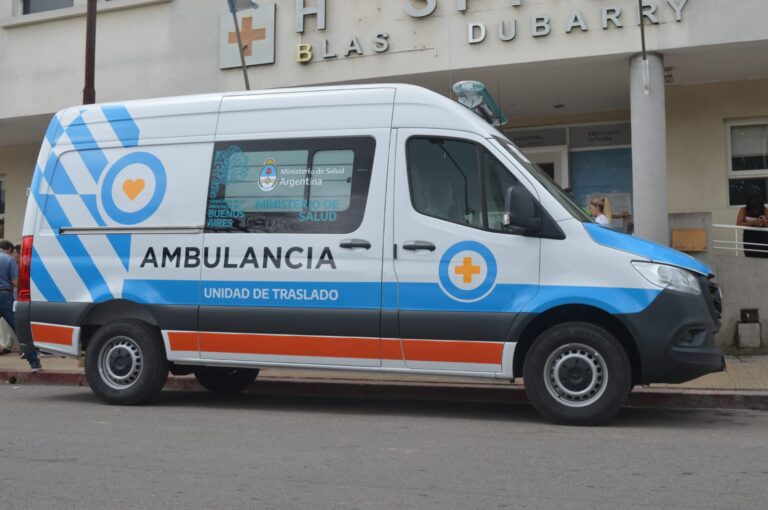 Nueva ambulancia y equipamiento tecnológico para el Hospital Blas Dubarry