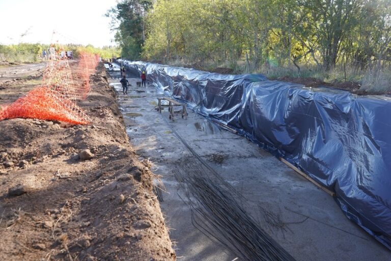 Inició histórica obra hídrica en Mercedes de dimensiones inéditas