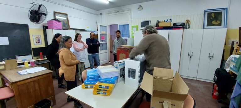 Educación: avanzan las obras de infraestructura en la Escuela Nº11