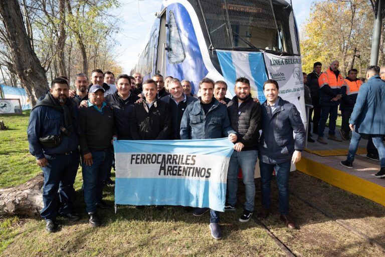 Leo Boto intendente de Luján ponderó el gran logro del tren turístico