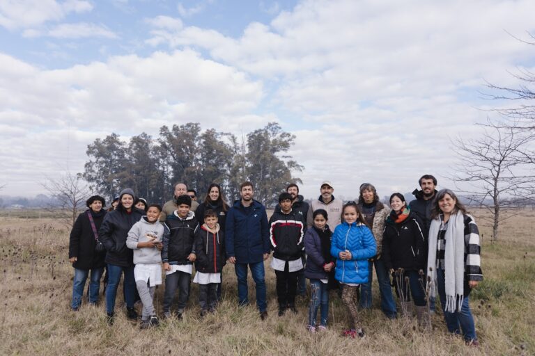 Municipio y familia mercedina construyen reserva natural en un campo privado