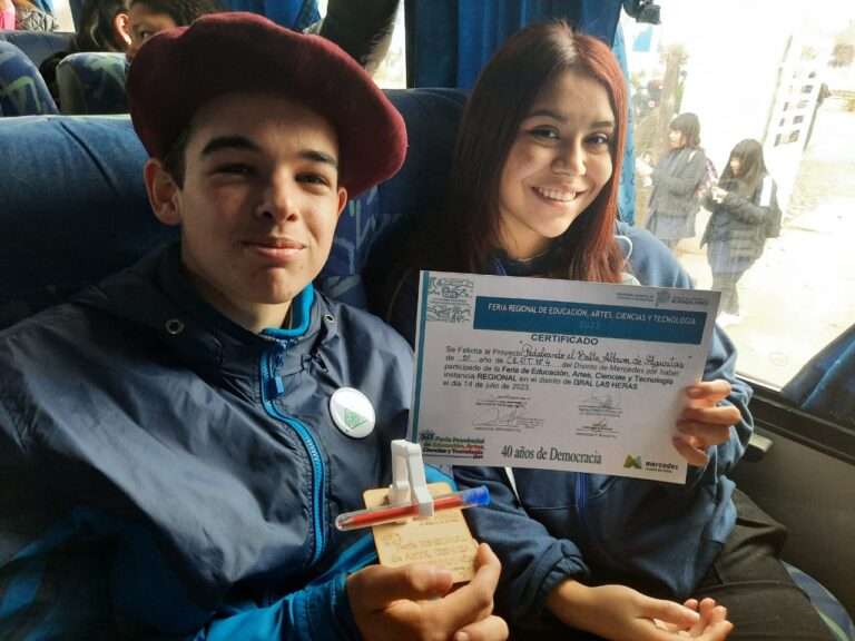“Pedaleando el Balta” del CEPT 4 avanza a la instancia provincial de Feria de Ciencias