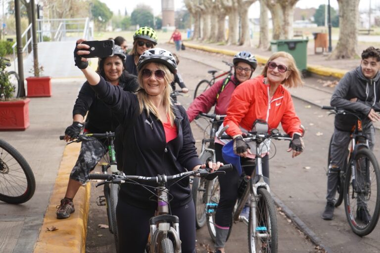 Ya se disfrutan los “Caminos Naturales” en bicicleta