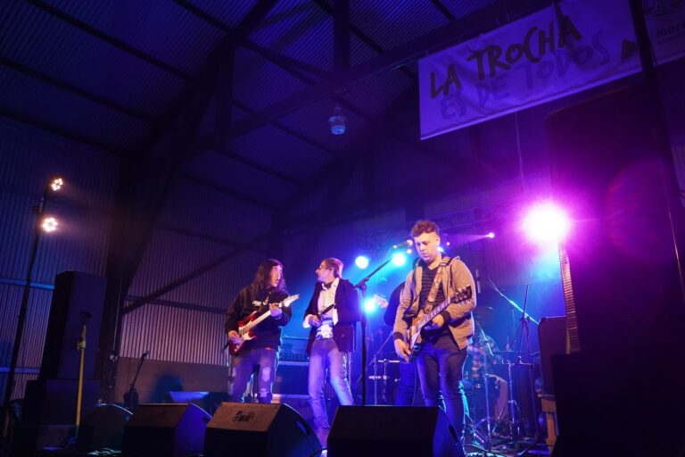 En La Trocha se vivió gran velada de Rock en el Galpón