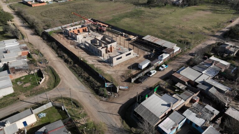 Obra: avanza el gran centro deportivo y comunitario en San Martín para toda la ciudad