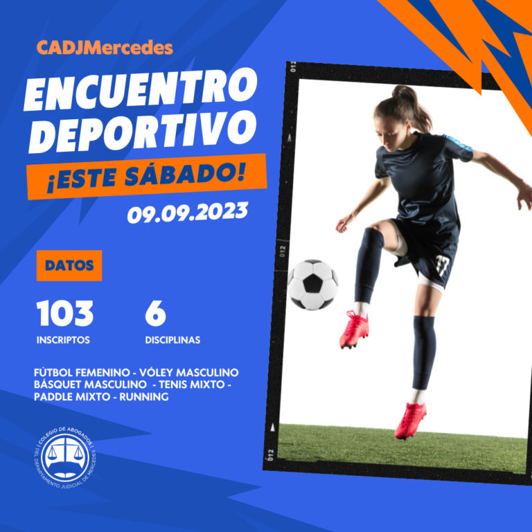Éxito de convocatoria para evento deportivo del Colegio de Abogados
