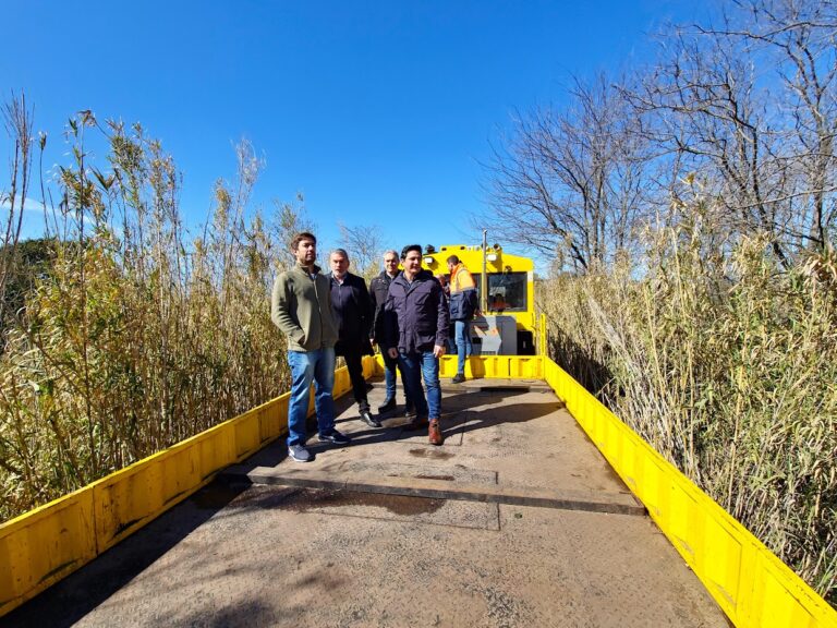 Avanzan en la recuperación del tren entre La Trocha y Goín