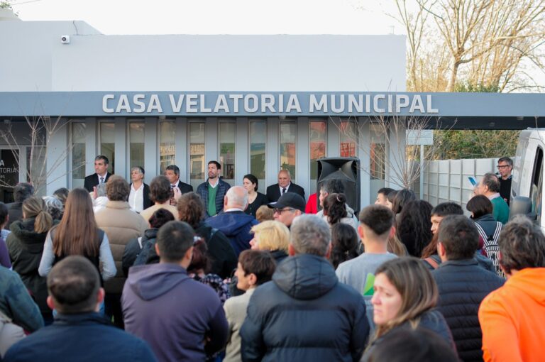 Histórico: se inauguró la Casa Velatoria Municipal