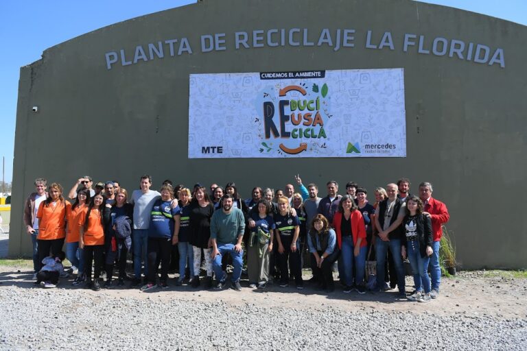 Histórico: se inauguró la planta de reciclado y recuperación de residuos