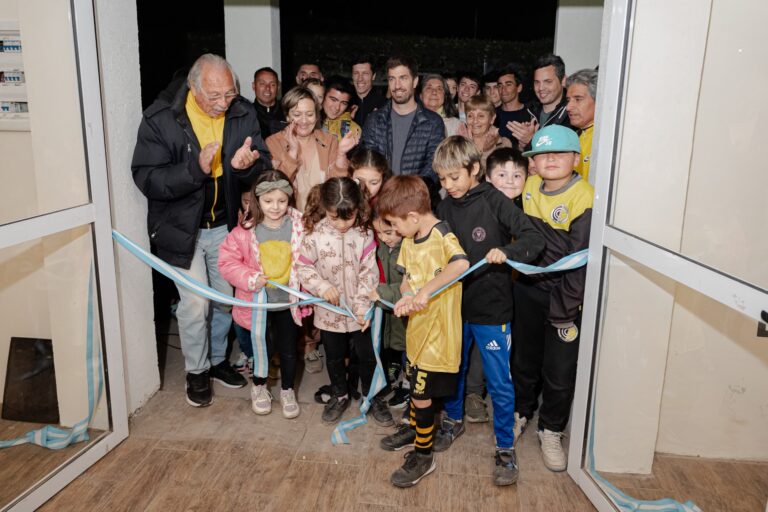 Crecen los clubes: Los Carteros inauguró nuevo Salón de Usos Múltiples