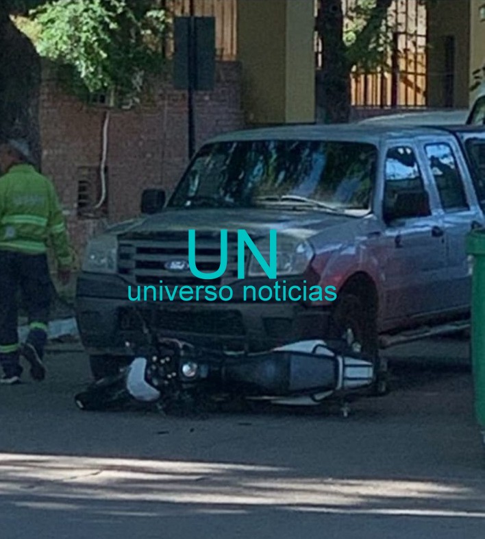 Violento choque en 26 y 37