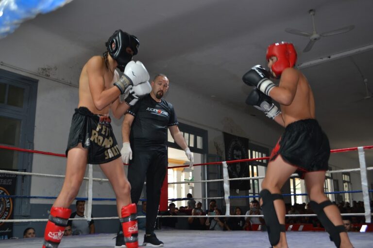 Festival de Kickboxing y Box en el Martin Rodríguez