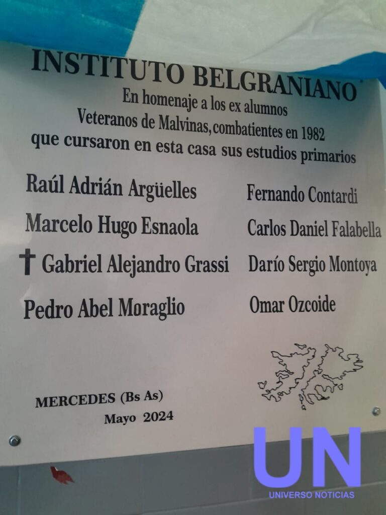 Nuevo reconocimiento a Veteranos de Guerra ahora en el Colegio San Patricio