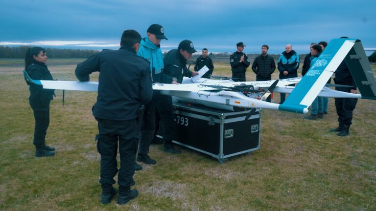 Seguridad: provincia incorpora drone  de alta tecnología para prevención y control