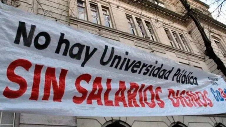 Universidades van a un paro de 48 horas «ante la falta de respuestas del Gobierno»