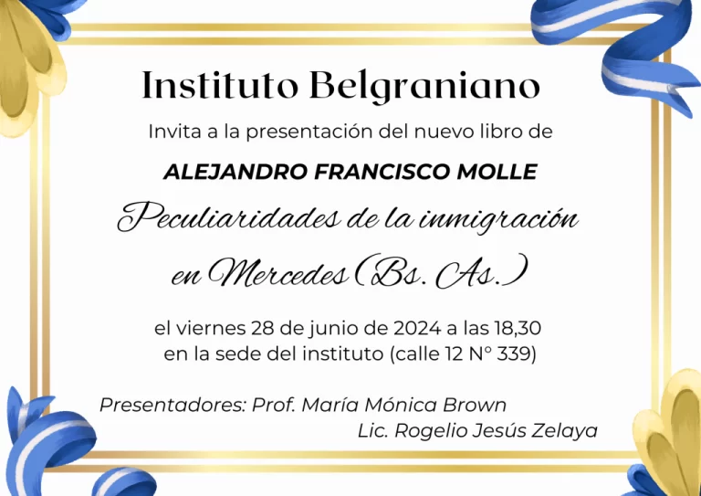 Alejandro Molle presenta nuevo libro sobre antepasados europeos