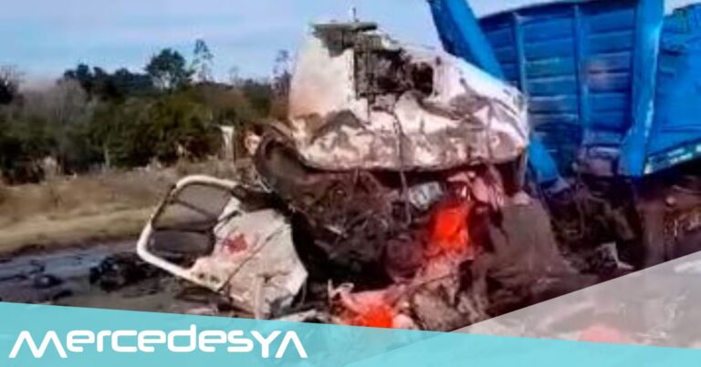 Tragico choque frontal entre dos camiones en ruta 5 – hay fallecidos
