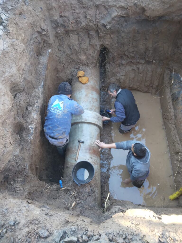 Reparación de caño maestro