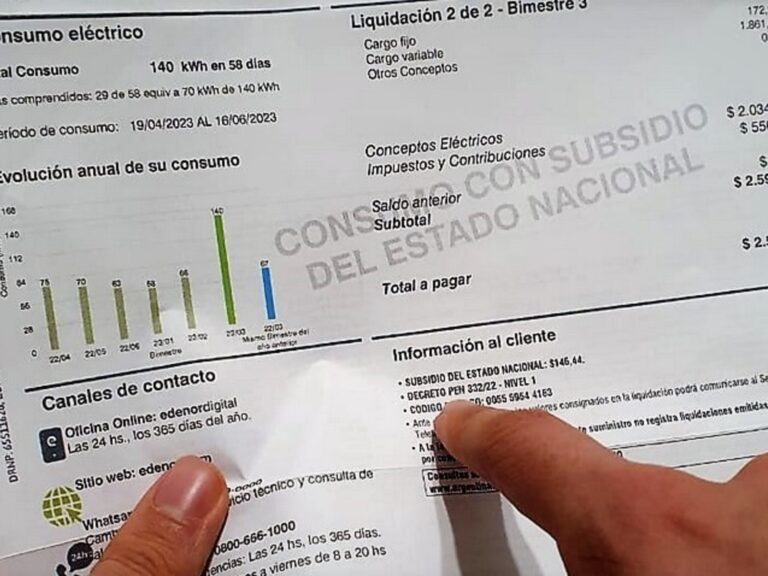 El Gobierno extendió el plazo para la inscripción en el registro que permite mantener subsidios energéticos