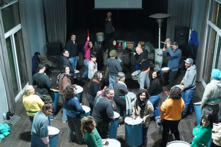 Finalizó con gran interés el taller de Percusión brindado por Marcos Romano