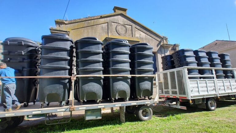 Optimizan el servicio de recolección con 210 nuevos contenedores