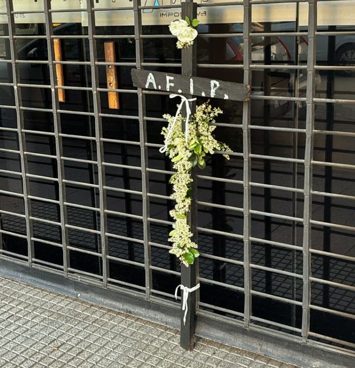 Ataque a la AFIP Mercedes