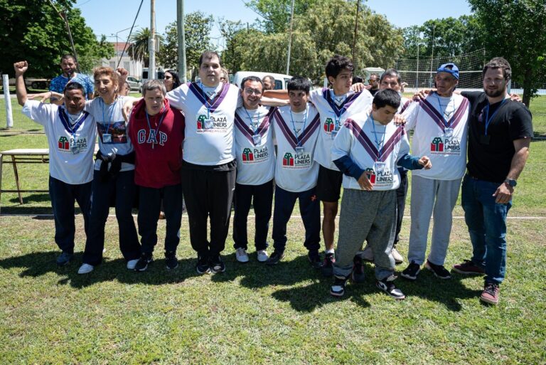 Encuentro de Fútbol Inclusivo en el Martin Rodríguez