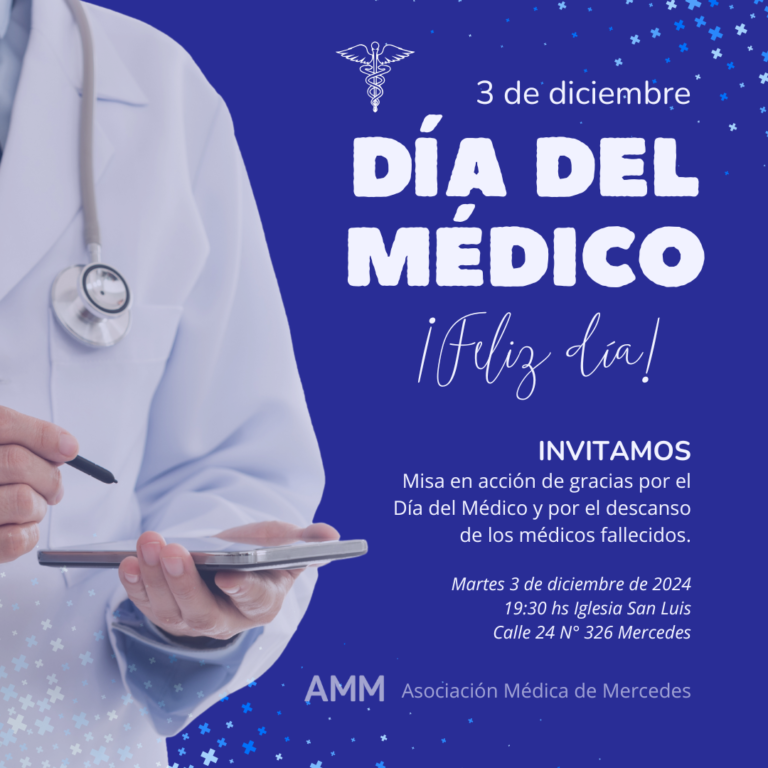 La Asociación Médica de Mercedes celebra el Día del Médico