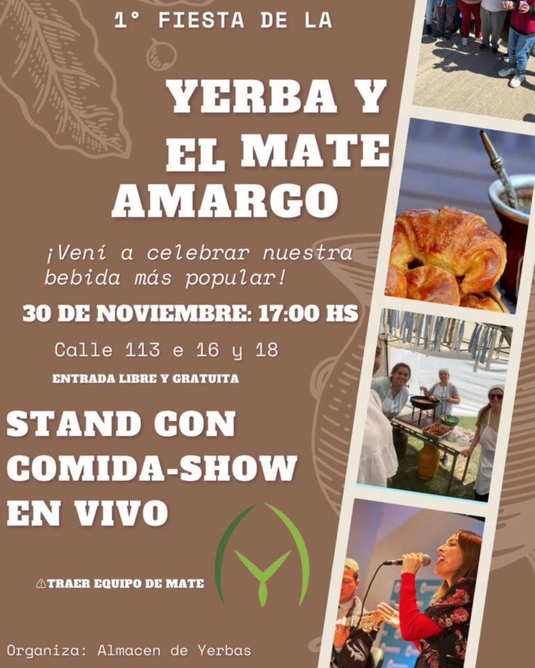 Fiesta de la Yerba y el Mate Amargo en Navarro