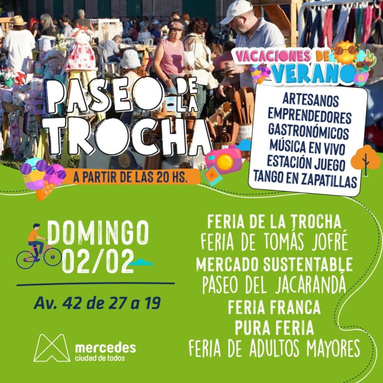 Paseo de La Trocha en este Verano 2025!