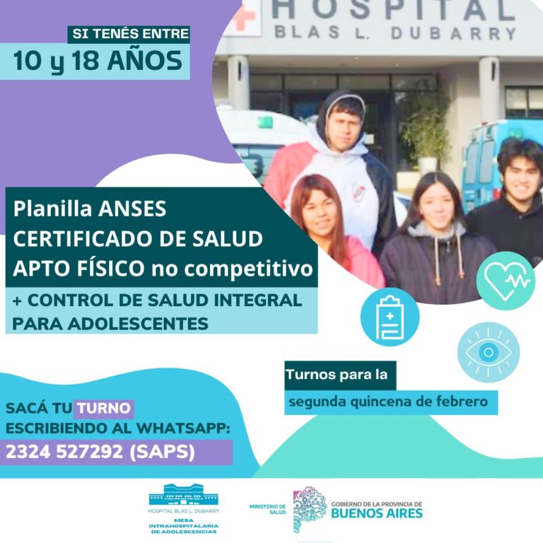 Jornadas de Certificado de Salud