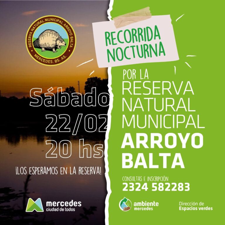 Caminata nocturna en la reserva del Balta