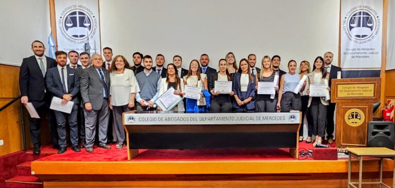 Veintitrés nuevos profesionales se sumaron al Colegio de Abogados