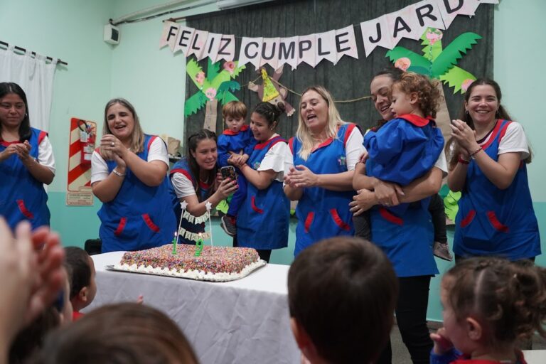 Jardín Maternal celebró con familias un nuevo aniversario