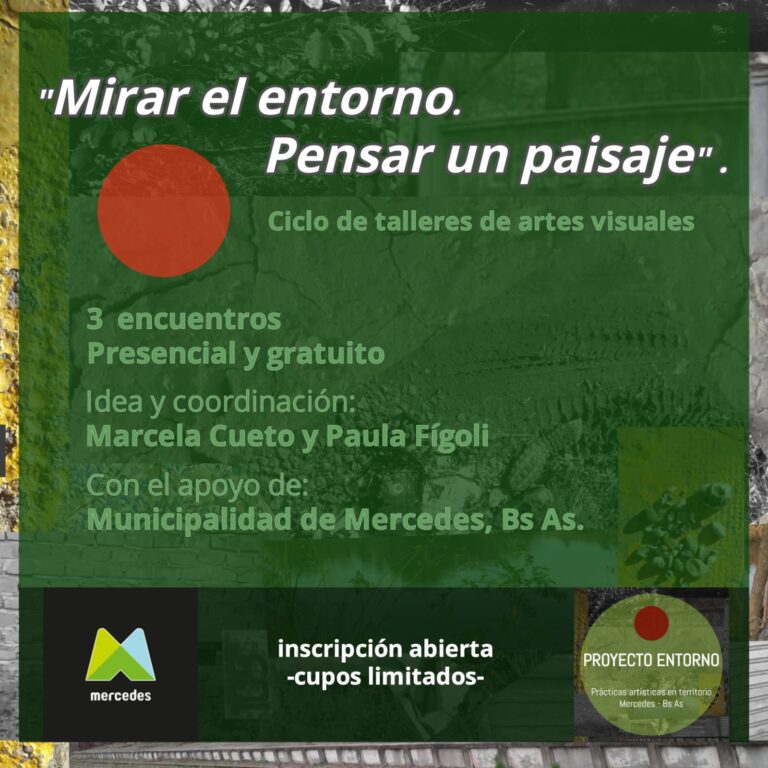 Taller formativo de Proyecto Entorno