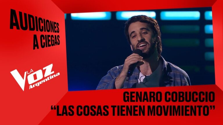 Un mercedino en La Voz Argentina : Genaro Cobuccio