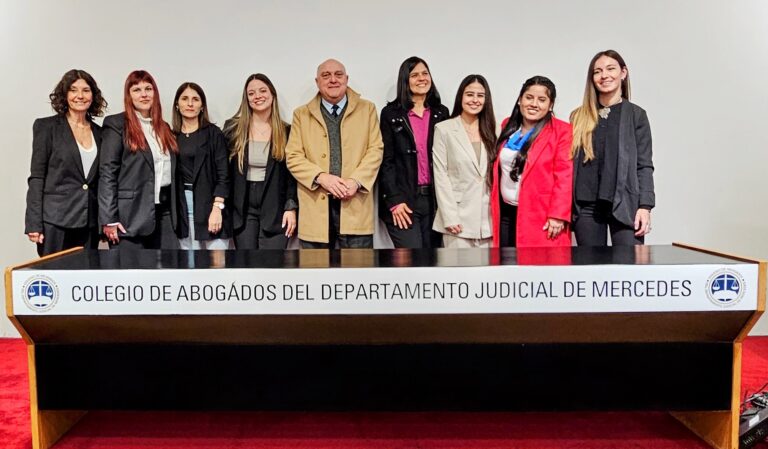 Nuevas matriculadas se incorporaron al Colegio de Abogados de Mercedes
