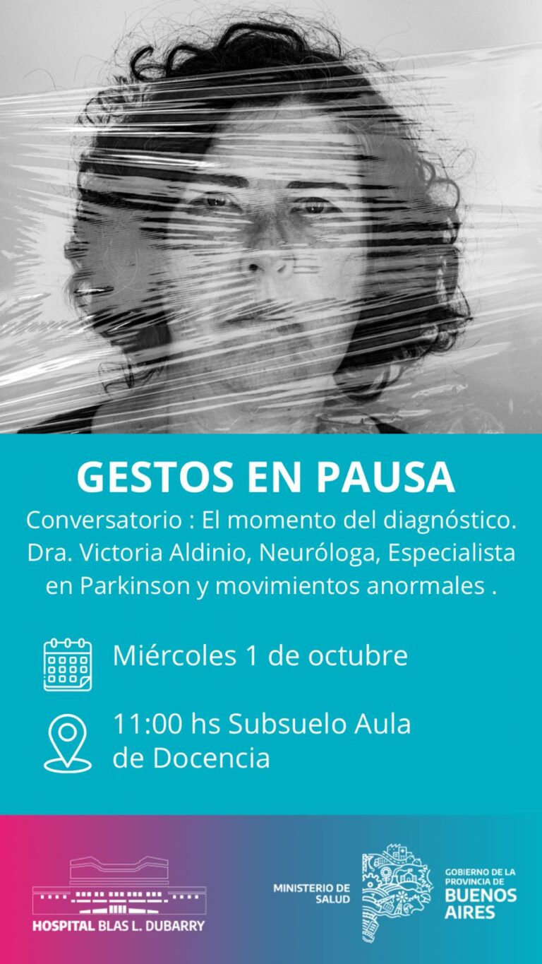 “Gestos en pausa”: arte y salud en diálogo sobre párkinson de inicio temprano