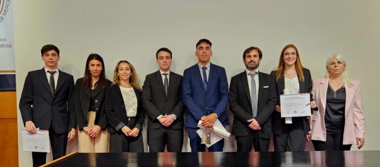 Nuevos matriculados se incorporaron al Colegio de Abogados de Mercedes