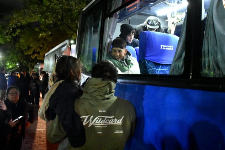Partió una enorme delegación de mercedinos a los Juegos Bonaerenses