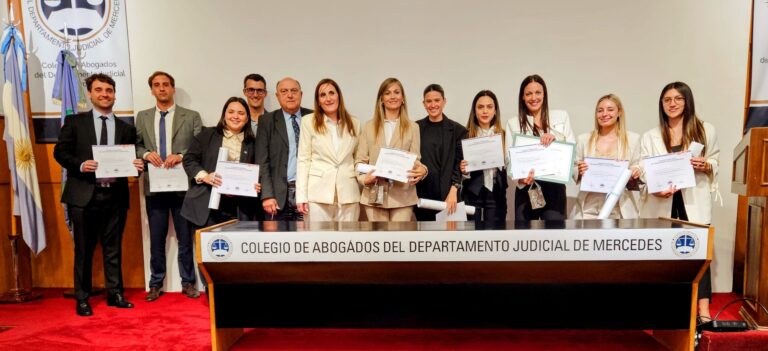 Nuevos matriculados se incorporaron al Colegio de abogados