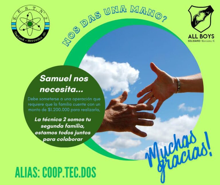 All Boys Solidario Campaña Solidaria: «Todos Juntos Somos Samuel  «