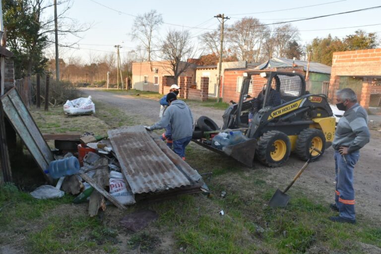 Prevención y limpieza: Este lunes habrá operativo de descacharreo en el barrio Peñaloza