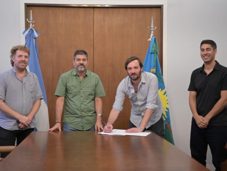 Suipacha: firmaron el convenio para la creación del nuevo Polo Educativo