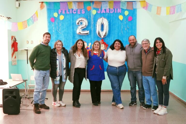 Con fiesta familiar celebraron el 20° aniversario de Jardín Maternal N°1